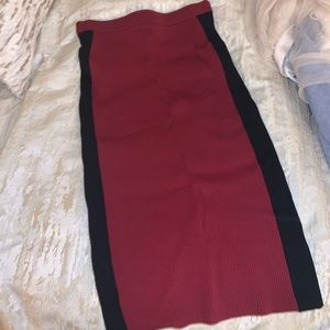 Thick Maroon Michael Kors Skirt!